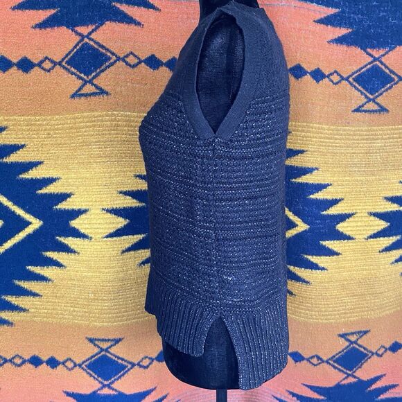 Banana Republic Wool Blend Sleeveless Sweater Top. Black. Casual. Fall Vibes. XS - Picture 10 of 15